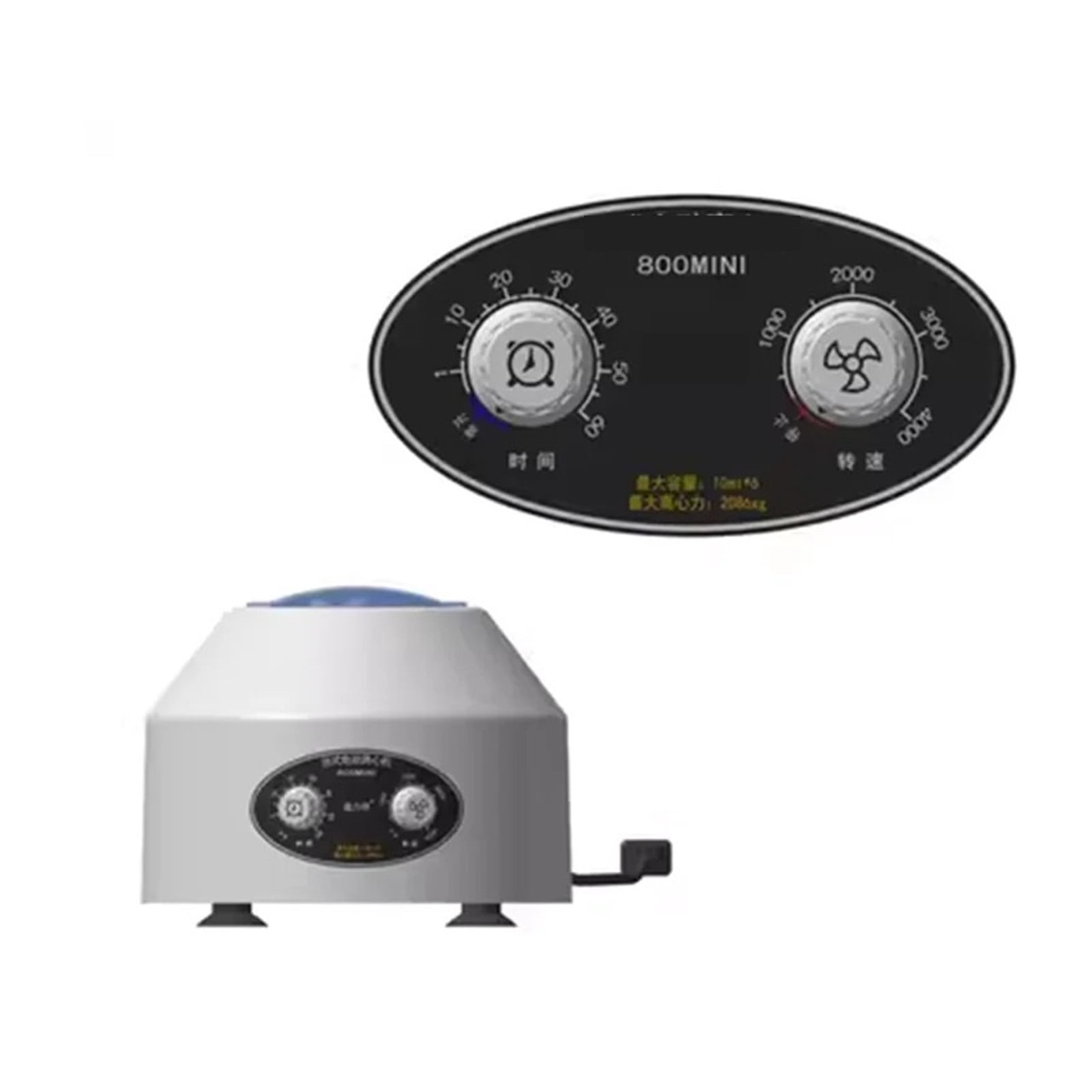 800MINI Electric Blood Centrifuge Prp Plasma Low-speed Centrifuge Machine Laboratory 15ML*6 Centrifuge Tube 4000rpm ,Strong Power