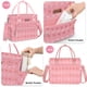 thumbnail image 3 of Bolsa de almuerzo MIYCOO con aislamiento aislante a prueba de fugas para mujer, rosa, 3 of 8
