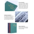 thumbnail image 4 of 120 Pockets Leather Coin Album Interleaf Type Banknote Stamp Collector Collecting Organizer Collection Book Display Storage Red, 4 of 7