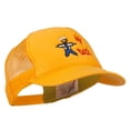 thumbnail image 5 of My Dad Embroidered Youth Foam Golf Mesh Cap - Gold OSFM, 5 of 5