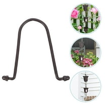 LEORX 2Pcs Rain Chain Metal Hooks Iron Rain Chain Adapter for Home Outdoor Use