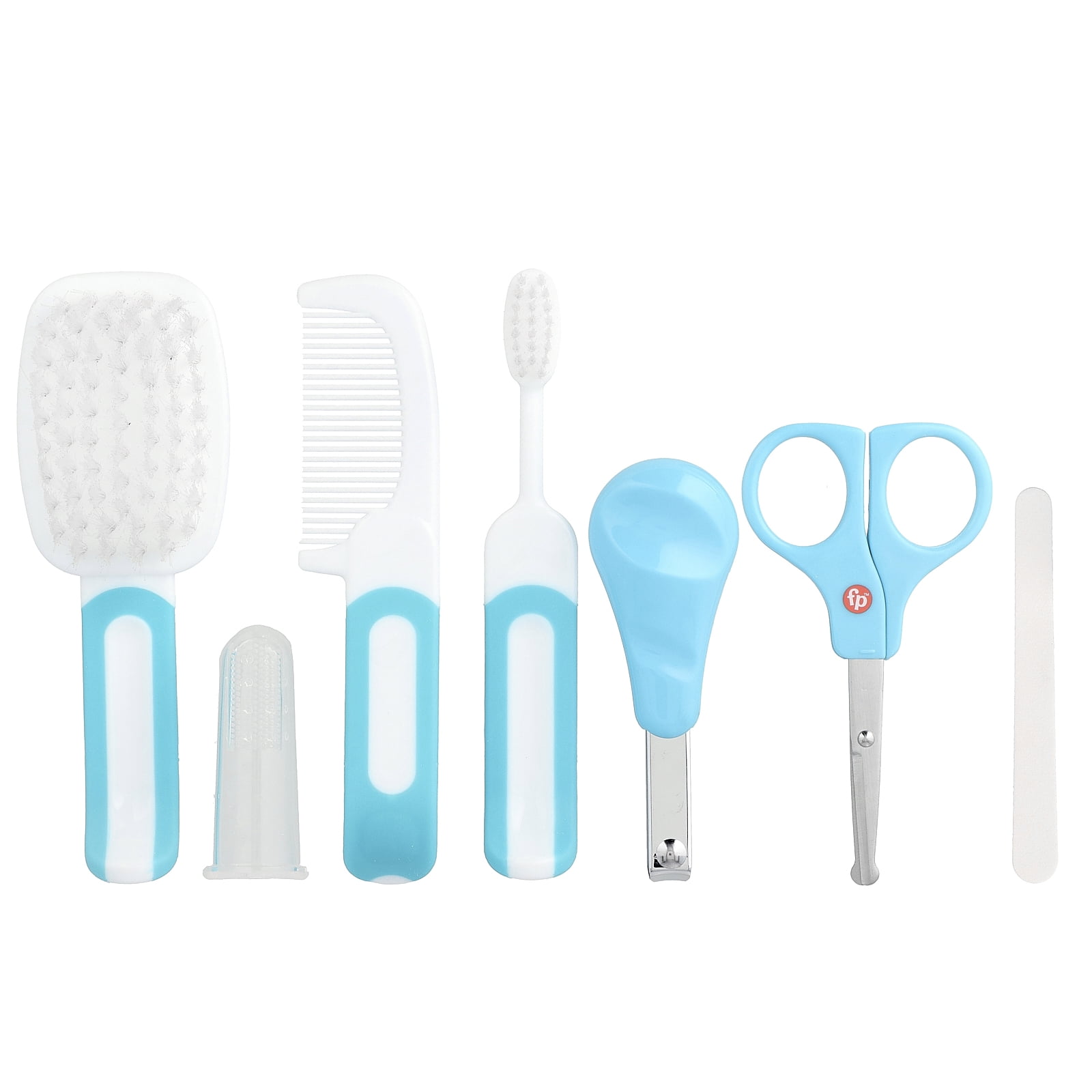 Fisher-Price Baby Grooming Kit for Newborns, 12 Pieces, Unisex