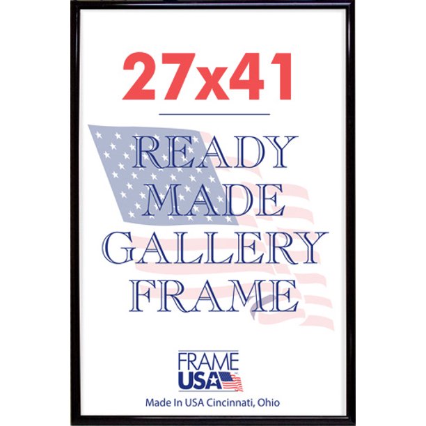 27x41 Black Deluxe Poster Frame - Walmart.com - Walmart.com