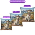 thumbnail image 3 of Welcome Fall Western Cowboy Labrador Retriever Enjoys Majestic Autumn Pillowcase Double Sided Lab Dog Lover Gifts Pillow Case Covers - 01007, 3 of 3