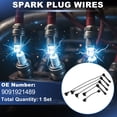 thumbnail image 2 of Ofertas Únicas 1 juego de cable de bujía de encendido para Toyota Previa L4 2.4L 1991-1997 Reemplaza 9091921489, 2 of 7