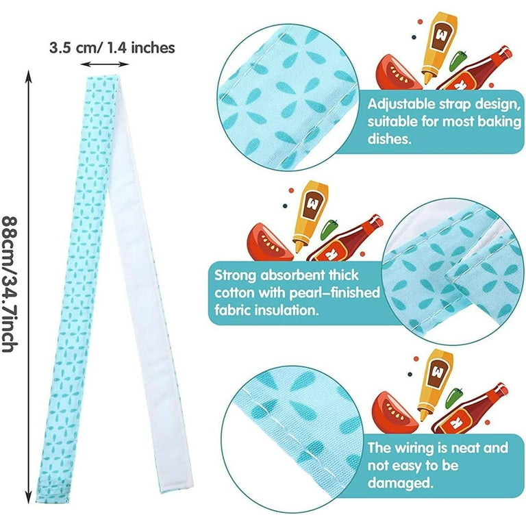 Cake Pan Wraps For Even Baking Pack Cake Pan Strips Heat