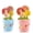 Mix 2set, variant on Flower Pot Measuring Spoons Set, Cute Ceramic Flower Spoons, Decorative Cute Figurine for Baking Cooking Kitchen Decor, Cute Cottagecore Measuring Spoons Gift for Baking Lovers