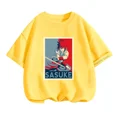 thumbnail image 3 of Camiseta de Naruto para niños, ropa informal de verano con dibujos animados de Sonic Goku, de manga corta, para niños de 3 a 14 años, camiseta de Kakashi, ropa para adolescentes y niñas, 3 of 5