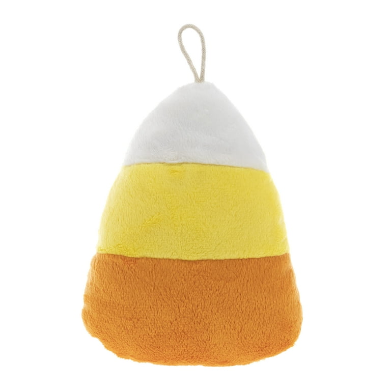 Vibrant Life Halloween Dog Toy, 6-inch Squeaky Candy Corn Plush