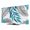 Blue, variant on Indoor Elastic TV Cover, Yellow Leaves Dust Proof TV Screen Slipcover Protection, Willow Leaf Country Botanical Branches Stretch Waterproof Monitor Fitted 24" TV Covers for Inside