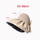 thumbnail image 2 of 1 sombrero de vinilo con protección solar para aleros grandes, sombrero de pescador con lazo, visera superior vacía para verano para niños, 2 of 5