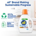 thumbnail image 5 of all Free Clear Liquid Laundry Detergent, Oxi, 73oz, 49 Loads, 5 of 14