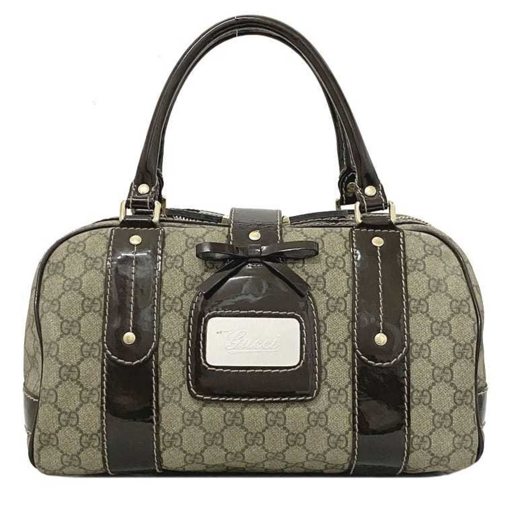 Boston cloth handbag Gucci Beige in Cloth - 31664679