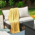thumbnail image 4 of Sophia & William 11 Piece Outdoor Wicker Patio Conversation Sofa Set Outdoor Sectionals, 4 of 7