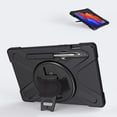 thumbnail image 5 of KIQ Galaxy Tab S7 Case 11 inch, Shockproof Heavy Duty Kickstand for Samsung Galaxy Tab S7 T870 / Tab S8 X700 [Shield Black], 5 of 15