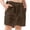 A379 Brown, variant on Toddler Boys Cotton Linen Shorts Elastic Waist with Button Decor Pleated Front Lightweight Summer Chino Shorts for Casual Party Gift, 5T-15Y