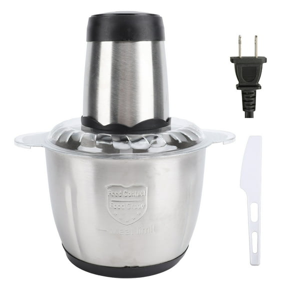 300W Electric Food Processor  Meat Grinder, 3L Stainless Steel Chopper For Home Use