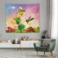 thumbnail image 4 of Tinker Bell Tapestry Wall Hanging Wall Art Decor Wall Tapestry for Living Room Bedroom Dorm 50"x60", 4 of 8