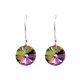 thumbnail image 3 of Juego de aretes y cadena con dije corte Xilion plata mexicana ley .925 ZVEZDA Volcan, 3 of 4