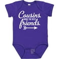 thumbnail image 3 of Inktastic Cousins Make the Best Friends with Arrow Boys or Girls Baby Bodysuit, 3 of 5