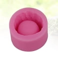 thumbnail image 3 of Molde de silicona con forma de tocón de árbol rosa, molde 3D para mousse de chocolate, molde para fondant, herramienta para hornear y decorar pasteles., 3 of 5