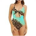 thumbnail image 1 of Birdeem Women Bikini Print Strappy Back Set Swimsuits Plus Size Bathing Suits Tankinis Swimwear, 1 of 12