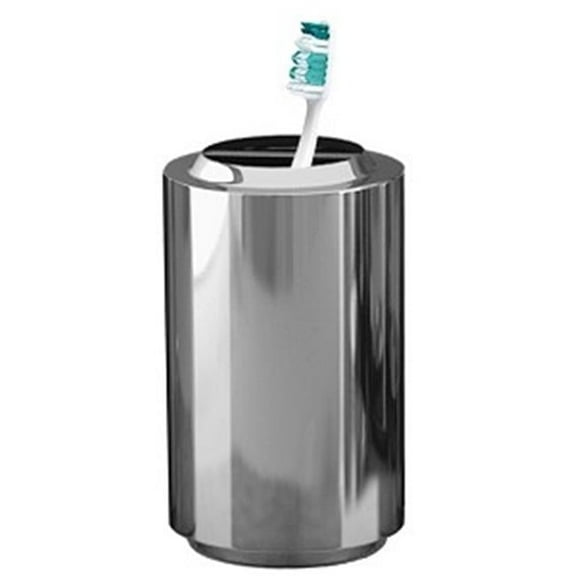 NuSteel MR4H Merlot Stainless Steel Toothbrush Holder