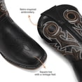 thumbnail image 3 of DREAM PAIRS Kids' Western Cowboy Boots Classic Embroidered Cowgirl Boots for Toddlers/Little Kids Durable Non-Slip Western Boots with Convenient Pull Tabs, 3 of 6