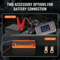 thumbnail image 5 of KFFKFF Smart Battery Recharger, 35-Amp, Compatible with Lithium LiFePO4 and Lead-Acid (AGM / Gel / SLA) Car Batteries, Comes with LCD Screen, 5 of 9