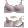 thumbnail image 4 of ManxiVoo Square Neck Strapless Bra For Full Bust Seamless Thin Cup Light Support Convertible Layering Top XXL Size Grey, 4 of 8