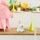 thumbnail image 5 of Llavero colgante de conejito de peluche – Lindo adorno de conejito de Pascua para llaves, bolsos y mochilas con material de felpa suave, fácil de limpiar, regalo ideal para las fiestas., 5 of 6
