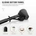 thumbnail image 4 of Visland Protein Powder Funnel Scoop Long Handle Filling Spoon for Water Bottles Resuable Coffee Capsule with Coffee Grounds Handheld Powder Transfer Tool, 4 of 7