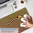 thumbnail image 4 of Golden Thick Lines&nbsp;desk Mouse Padwaterproof,rubber+multispandexno Slip Line Series MousepadsDesk Pad for Office Home Game 31.5x15.7inches, 4 of 7