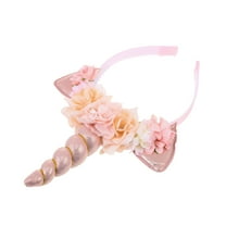 Unicorn Headband Baby Headbands Party Kids Hair Accessories for Girls Child Bride Golden