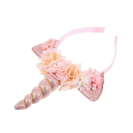 Unicorn Headband Baby Headbands Party Kids Hair Accessories for Girls Child Bride Golden