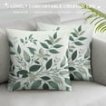 thumbnail image 3 of Shangniulu Eucalyptus Home Sweet Home Spring Throw Pillow Covers , Decorative Farmhouse Decoration for Home White, 3 of 5