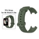 thumbnail image 4 of Correa de reloj inteligente de TPU para Mi Watch Lite/Redmi Watch (verde militar) Ehuebsd Para estrenar, 4 of 8