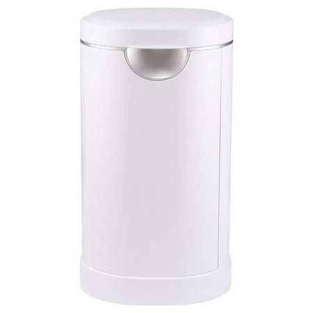 Munchkin Diaper Pail, Powered by Arm & Hammer, White