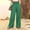 Green, variant on Jerdar Womens Wide Leg Pants Palazzo Casual Flowy Elastic Waist Pant Dressy Long Lounge with Pockets Summer Spring Outfits L