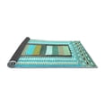 thumbnail image 2 of Ahgly Company Indoor Rectangle Abstract Light Blue Contemporary Area Rugs, 2' x 3', 2 of 4