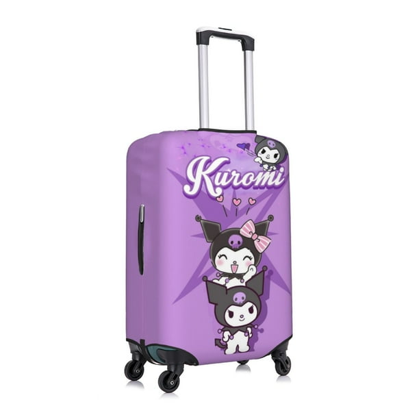 Sanrio Kuromi Travel Luggage Cover, Colorful Suitcase Luggage
