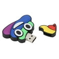 thumbnail image 3 of Unidad flash USB 2.0 con bonito patrón de dibujos animados, almacenamiento de datos, regalo para familiares y amigos, 128 GB, 3 of 10