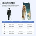 thumbnail image 3 of KLL Mens Pajama Pants for Men,Mens Lounge Pants,Funny Gifts for Men,Men's Pajama Bottoms-Starry Sky Cloud Cute Rabbit, 3 of 5