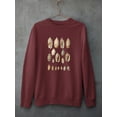 thumbnail image 3 of Cone Shell Display I Sweatshirt Men -Jennifer Goldberger Designs, Male 3X-Large, 3 of 4