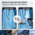 thumbnail image 4 of Steamer Iron for Clothes 1800W, Muaket Fast Heat Up Hand Clothing Garment Steamer, Portable Handheld Travel Fabric Steamer Plancha de Ropa a Vapor with 300ml Water Tank, 4 of 7
