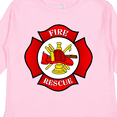 thumbnail image 4 of Inktastic Maltese Cross Firefighter Boys or Girls Long Sleeve Toddler T-Shirt, 4 of 5