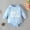 Blue, variant on Kiplyki Baby Set Spring Girls Boys Cute Romper Long Sleeve Button Sweat Shirt Jumpsuits