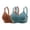 Sky Blue, variant on VISALY Push Up Bra Seamless Bras High Support Bras For Women Adjustable Strap Full Coverage Up Bras Comfortable No Underwire Wireless Bras Wireless Bras Comfortable Bras Bras For Women Black 46