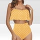 thumbnail image 1 of Traje de baño de 2 piezas para mujer, trajes de baño para mujer, conjunto de traje de baño con volantes para mujer, 1 of 6