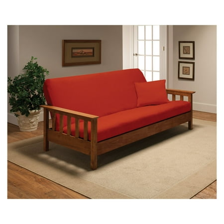 Madison Industries Solid Jersey Full Futon Cover